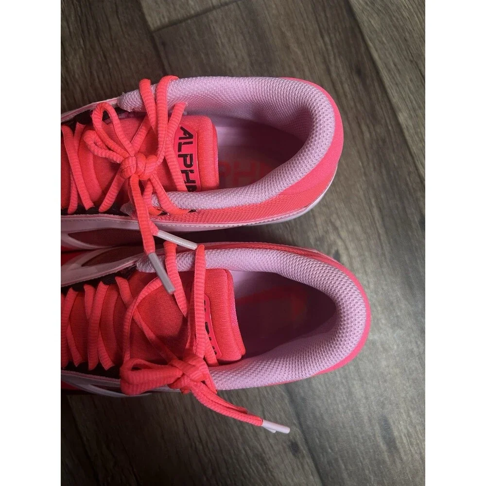 Nike Alpha Menace 4 Pro NRG Racer Pink/Grey Cleats HJ4568-600 Men’s Size 9 - Picture 2 of 7